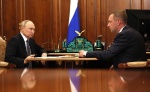 Владимир Путин провёл рабочую встречу с губернатором Саратовской области Романом Бусаргиным.